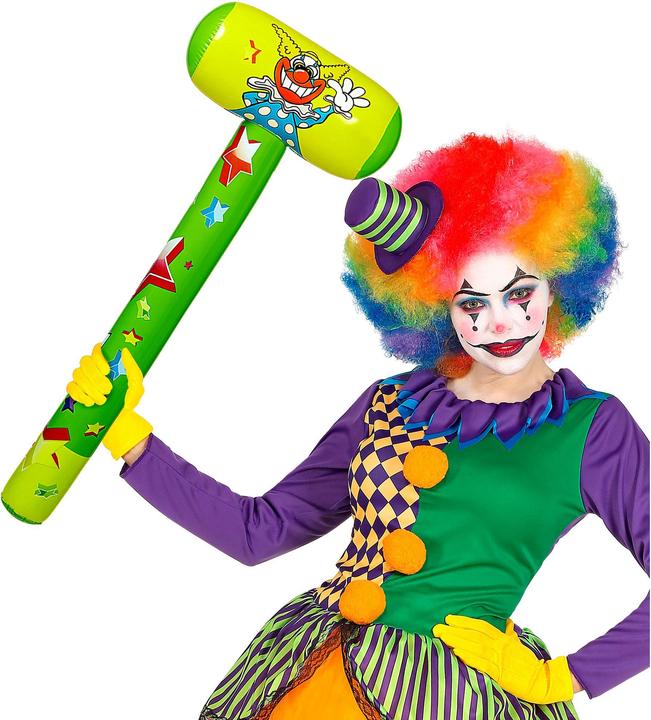 Actual product image Widmann Inflatable Clown Hammer