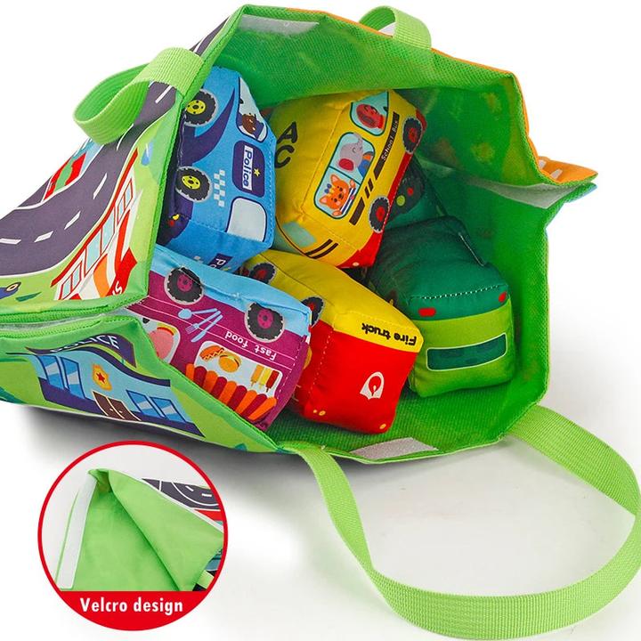 Immagine prodotto Activity Board Tappetino morbido, set di macchinine
