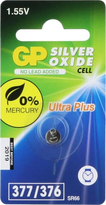 Produktbild GP Batteries Knopfzellen (1 Stk., SR66, 25 mAh)