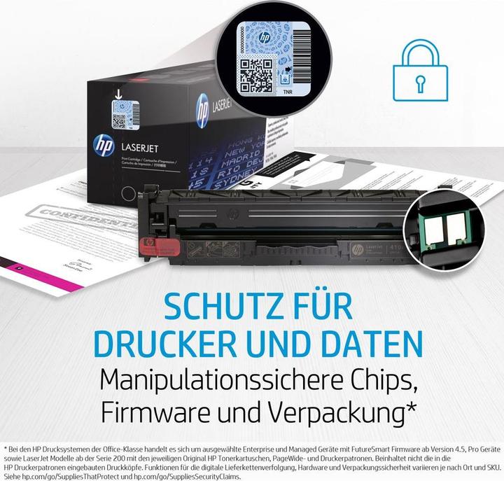 Actual product image HP 125a (M, Y, C)