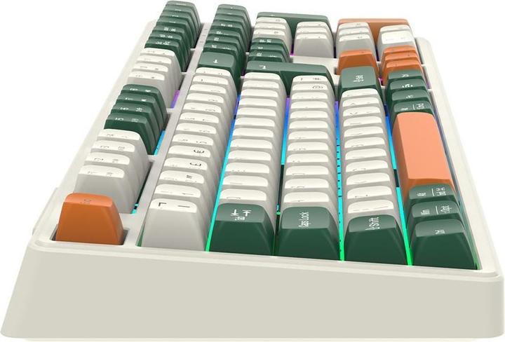 Productafbeelding Canyon Computertoetsenbord Shadder GKW-11 Mech RGB UK/US Wireless Wit
