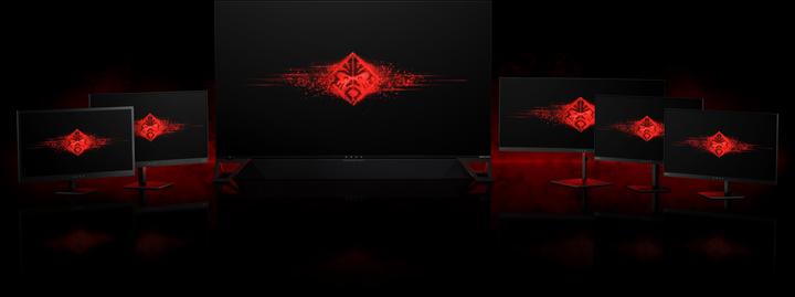 Actual product image HP Omen X25F (1920 x 1080 pixels, 24")