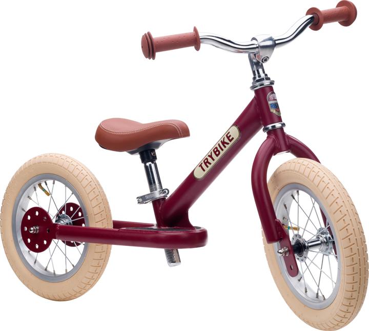 Actual product image Trybike 2 wheels steel - Vintage red (30TBS-2-RED-VIN) (9.65")