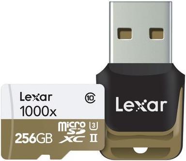 Produktbild Lexar microSDXC Card 256GB Prof. UHS-II U3 (256 GB, microSDXC, UHS-II)