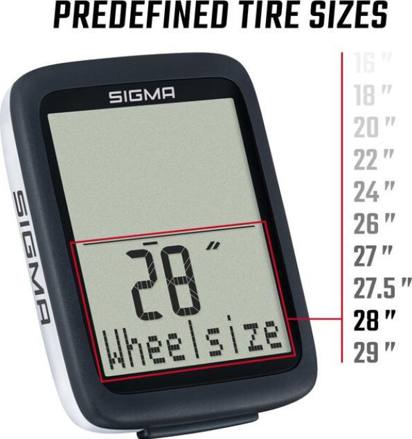 Actual product image Sigma Sport BC 10.0 WR