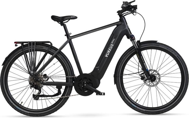 Actual product image AureusDrive DailyDrive M, black, high top tube, men, chain