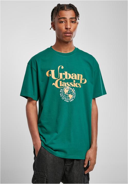 Actual product image Urban Classics Organic Globe Logo Tee - 16990 (S)