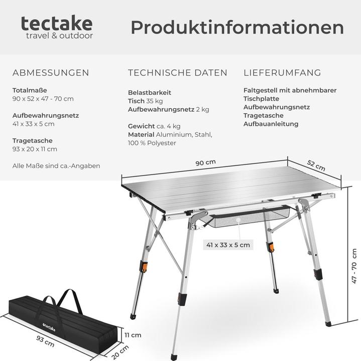 Actual product image tectake Tina