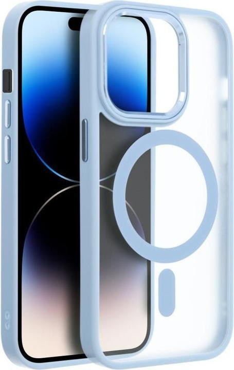 Actual product image OEM Back panel cover MATTE MAG COVER case compatible with MagSafe for IPHONE 11 Pro blue (Apple iPhone 11 Pro)