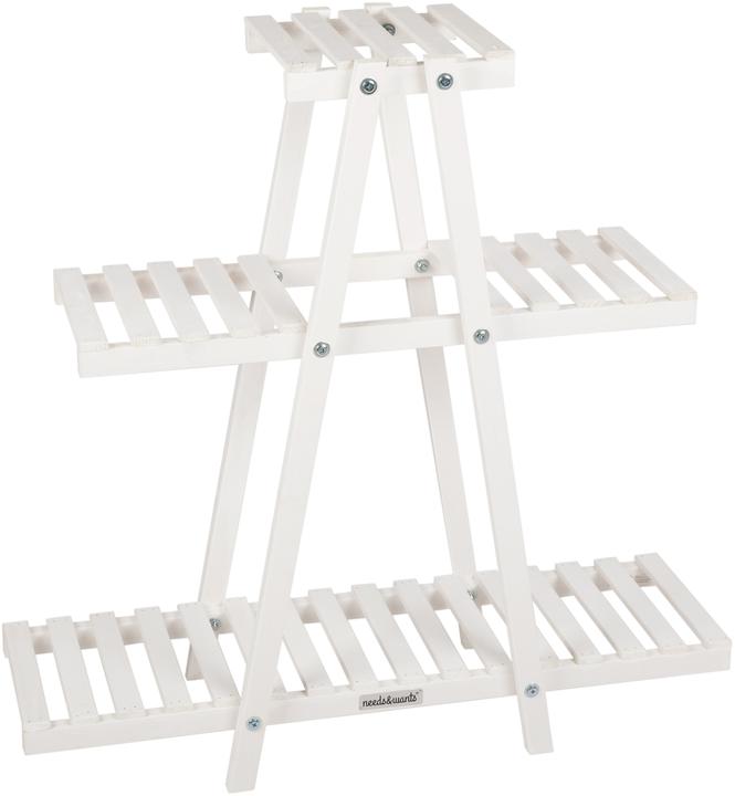 Immagine prodotto Needs&Wants Blumenregal "Bloomy1" mit 3 Etagen, Fichte (weiss)
