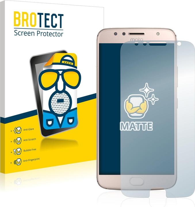 Image du produit BROTECT Film de protection antireflet Protection d'écran mat (2 pièce(s), Motorola Moto G5S Plus)