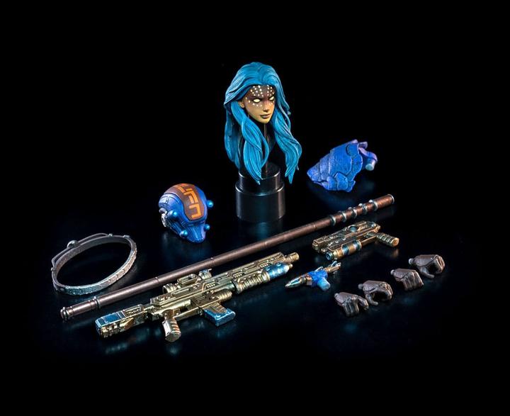 Actual product image Four Horsemen Toy Design Cosmic Legions: Outpost Zaxxius Actionfigur Kalian Shunn 15 cm