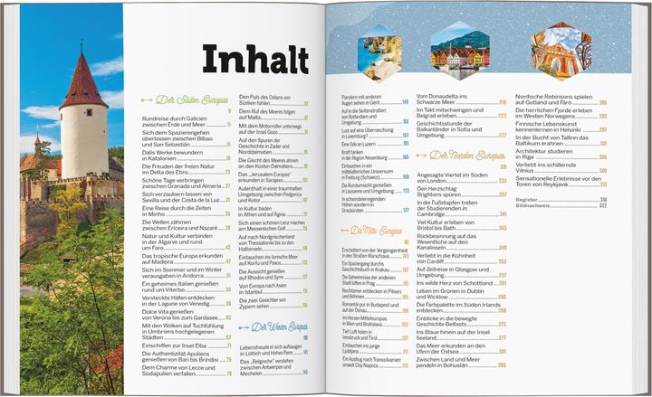 Produktbild Bildband Die besten Kurztrips durch Europa (Deutsch, Lonely Planet Verlag, 2024)