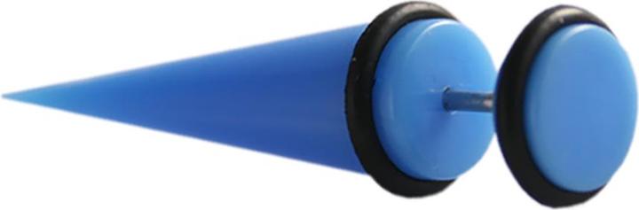 Produktbild Star Piercing Fake Expander hellblau (ohne Messing, Acryl)