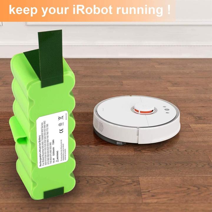 Image du produit Acconic Batterie 5200mAh pour Roomba iRobot 660 665 670 671 675 696 681 790 866 886 896 Scooba 450