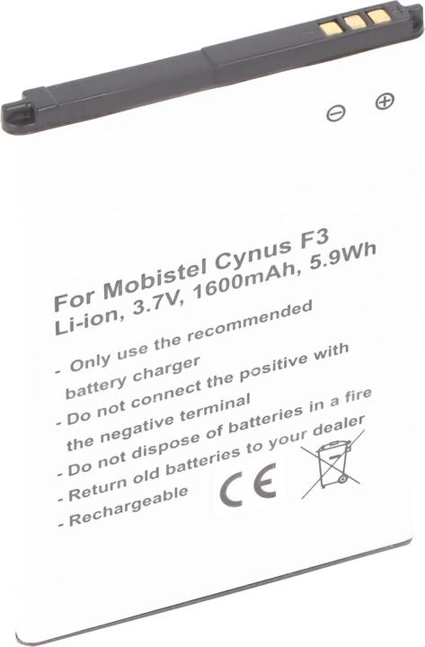 Image du produit AccuCell Akku MOBISTEL Cynus F3 Akku als Nachbau von passend für BTY26181