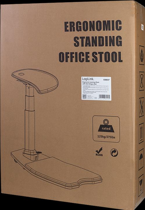 Immagine prodotto LogiLink EO0037 - Tappeto anti-fatica per sedia ergonomica
