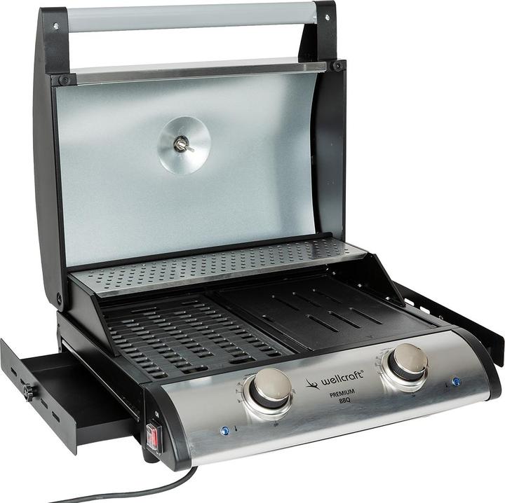 Actual product image Wellcraft Gourmet-Profi-Elektrogrill 2200 W (2.20 kW)