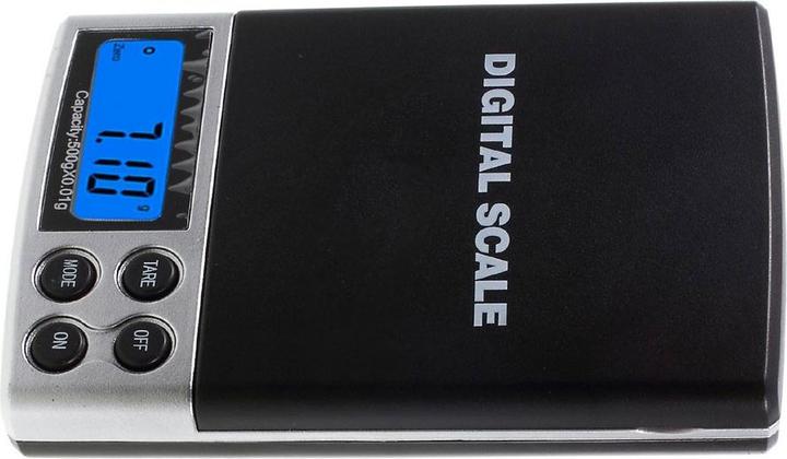 Produktbild Werkstein Digitale Feinwaage Taschenwaage 500g auf 0.01g genau