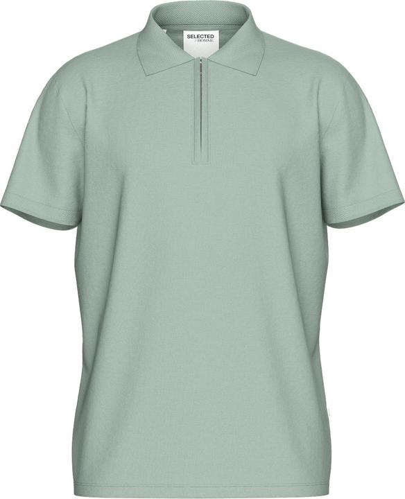 Selected Homme Slhfave Zip Ss Polo Noos (M)