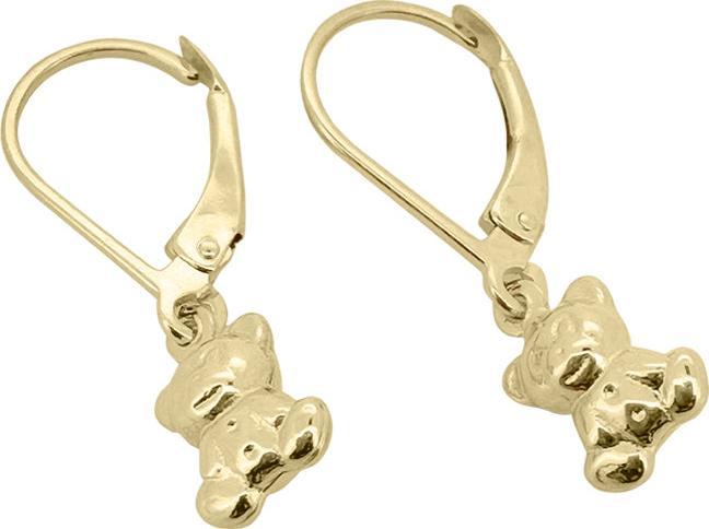 Image du produit JGZ Créoles Ours en peluche (Or 9 carats 375)