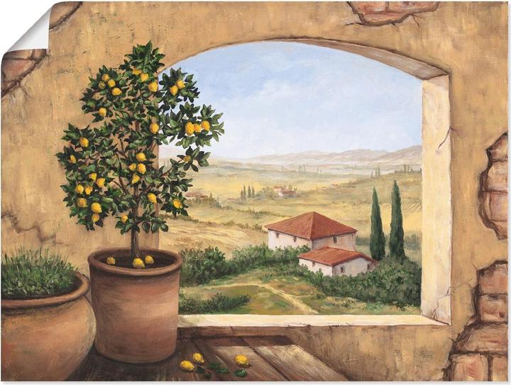 Immagine prodotto Artland Poster Finestra in Toscana T5ZG 40x30 cm (120 x 90 cm)