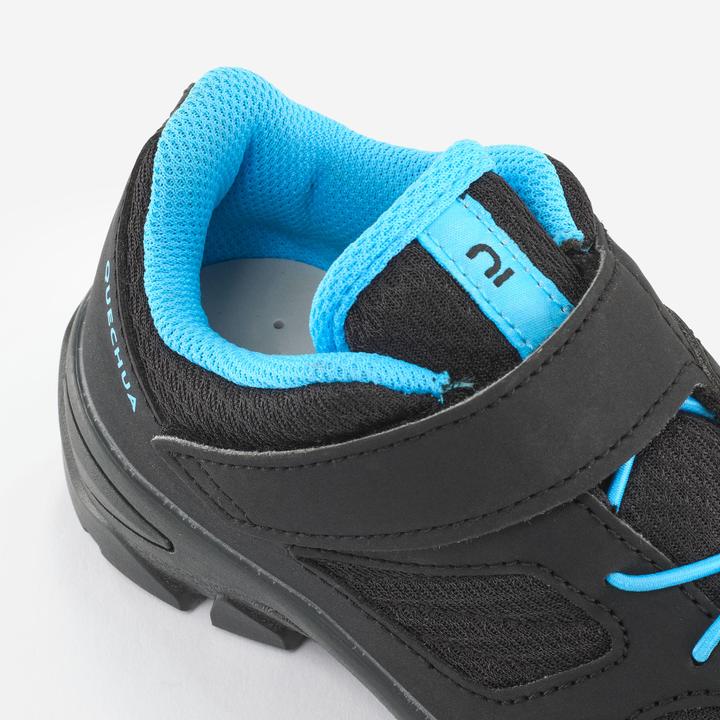 Immagine prodotto Quechua Scarpe da trekking per bambini taglia 24-34 con chiusura a velcro - NH100 nero (27)