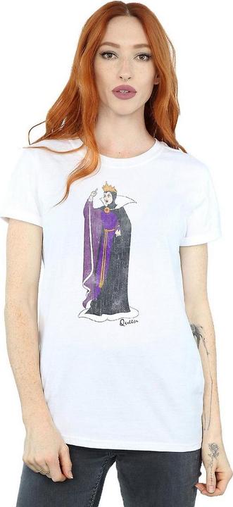 Actual product image Snow White Womens/Ladies Evil Queen Cotton Boyfriend T-Shirt (S)