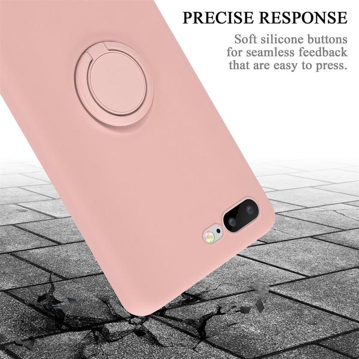 Actual product image Cadorabo TPU Liquid Ring Silicone Case Cover (Apple iPhone 7 Plus, Apple iPhone 7s Plus)