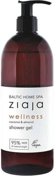 Actual product image Ziaja Baltic Home Spa Wellness Almond and Coconut Shower Gel 500ml (500 ml)