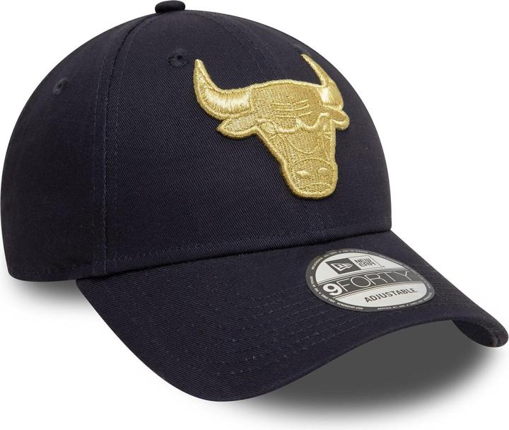 Produktbild New Era 9Forty Strapback Cap - METALLIC Chicago Bulls