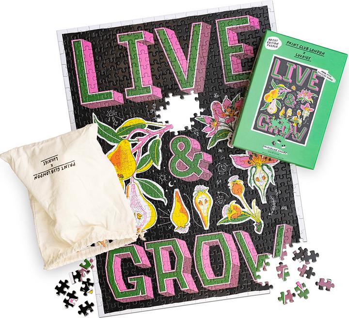 Produktbild Luckies Live And Grow Puzzle (500 Teile)