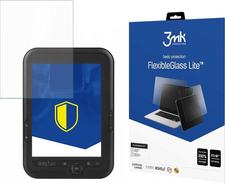 3MK FlexibleGlass Lite Kruger&Matz Library 4, Szkło Hybrydowe Lite