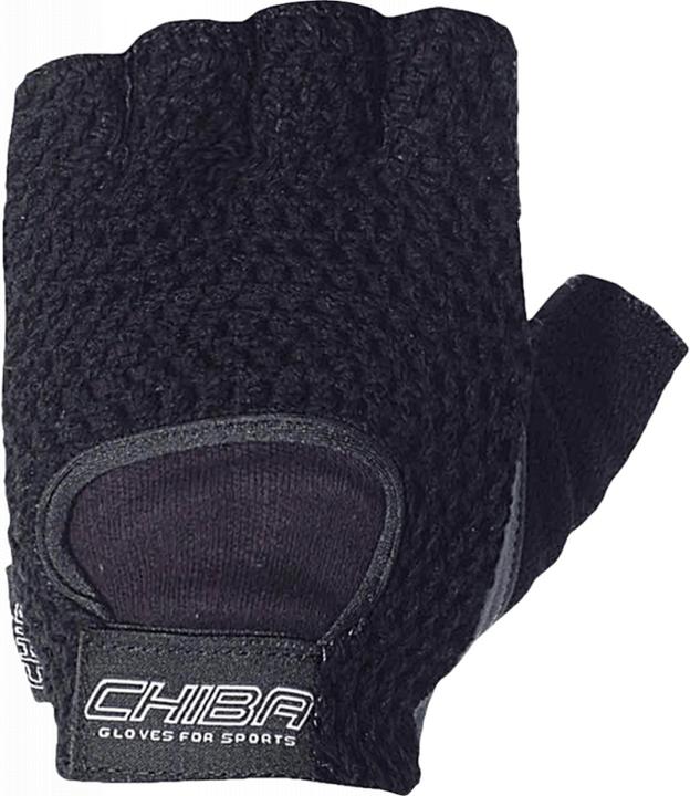 Produktbild Chiba Fahrrad-Fitnesshandschuh schwarz M (M)