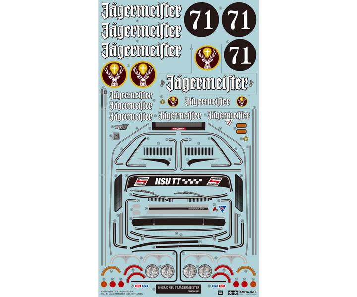 Produktbild Tamiya NSU TT Jägermeister (M-05) (Kit)