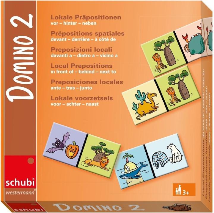 Immagine prodotto DOMINO 2 Lokale Präpositionen (Tedesco, 2020)
