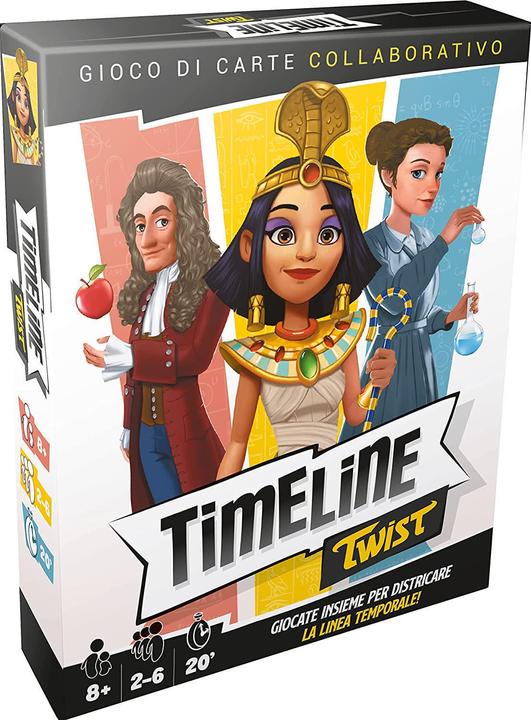 Image du produit Asmodée Timeline Twist - Ed. Italiana