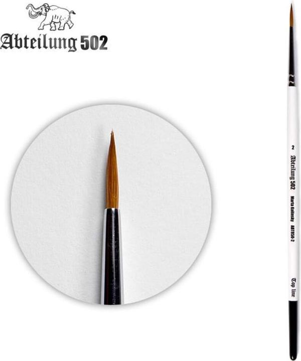 Actual product image Abteilung 502 Ab.502 Pinceau Kolinsky - Top Line Pincel Marta Kolinsky 2