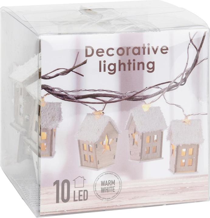 Immagine prodotto Casette luminose a LED con 10 luci, 165 cm (0.04 m)