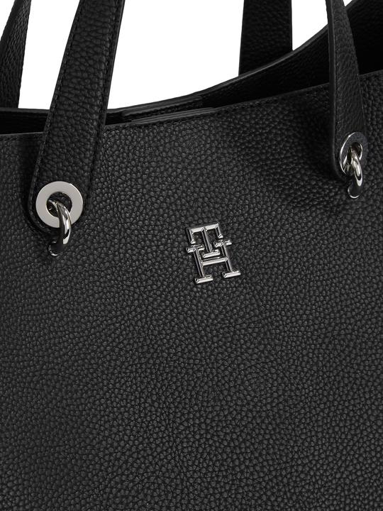 Actual product image Tommy Hilfiger Shopper TH Emblem Satchel