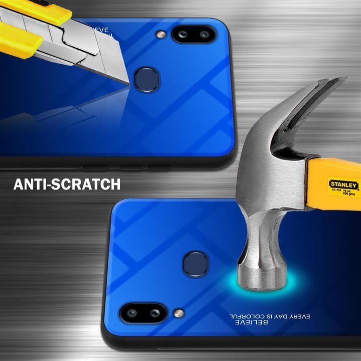 Productafbeelding Cadorabo TPU 2 kleuren glasdekking (Samsung Galaxy A10s, Samsung Galaxy M01s)