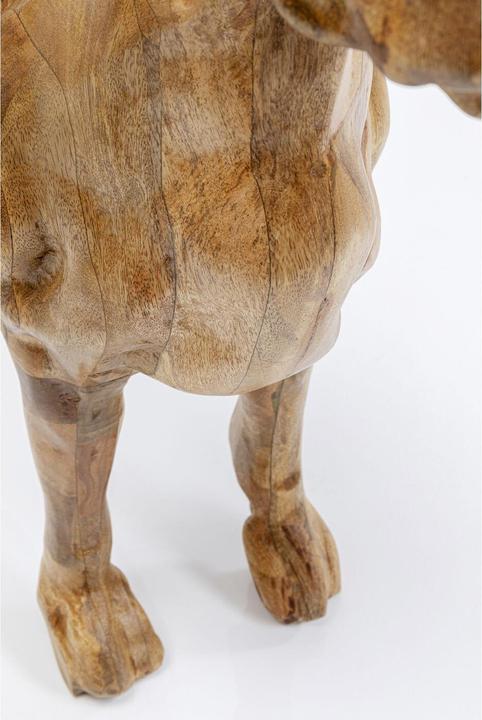 Produktbild Kare Design Deko Figur Bulldog Wood 70x78cm