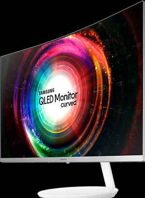 Actual product image Samsung C27h711 (2560 x 1440 pixels, 27")