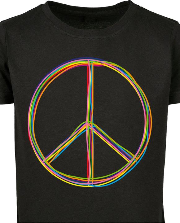 Actual product image Merchcode Girls Peace - Multicolour Short Sleeve Tee - 167905 (158)