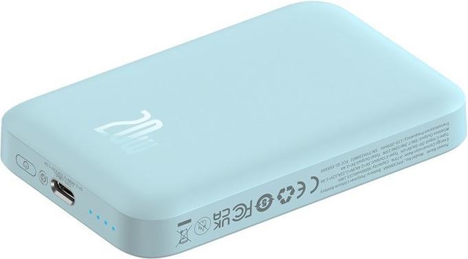 Image du produit Baseus Powerbank mini 6000 mAh 20W (blue) (6000 mAh, 20 W, 20 Wh)