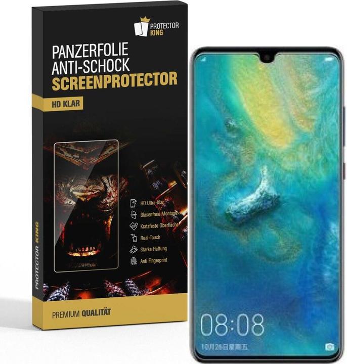 Produktbild Protectorking 3x Panzerfolie Anti-Shock HD Klar (3 Stück, Huawei Mate 20 X)