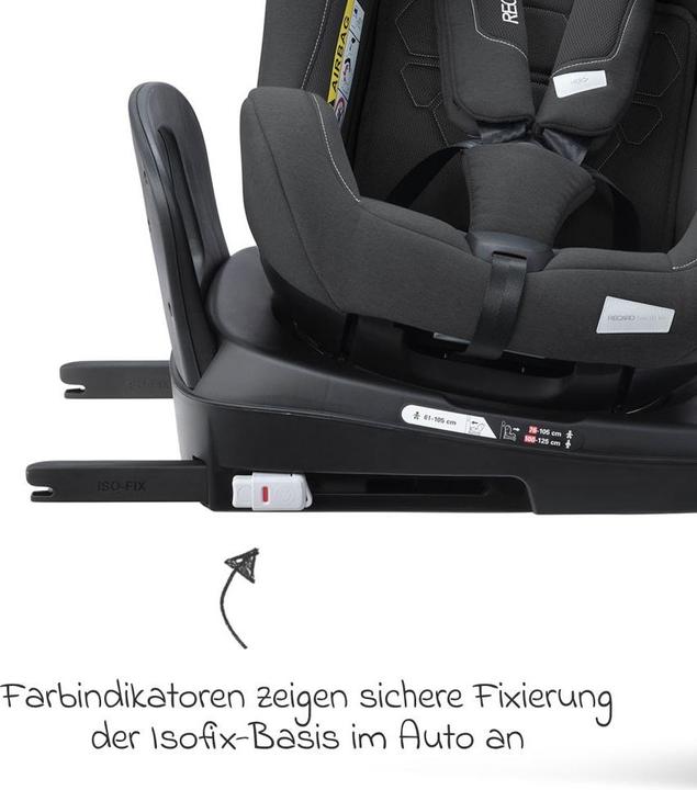Actual product image RECARO Salia 125 Kid Reboard child seat (61-125 cm)