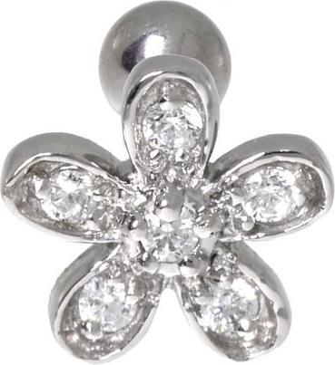 Immagine prodotto Bijouteria Piercing orecchio (Acciaio inossidabile, Zirconia, Rivestimento PVD)