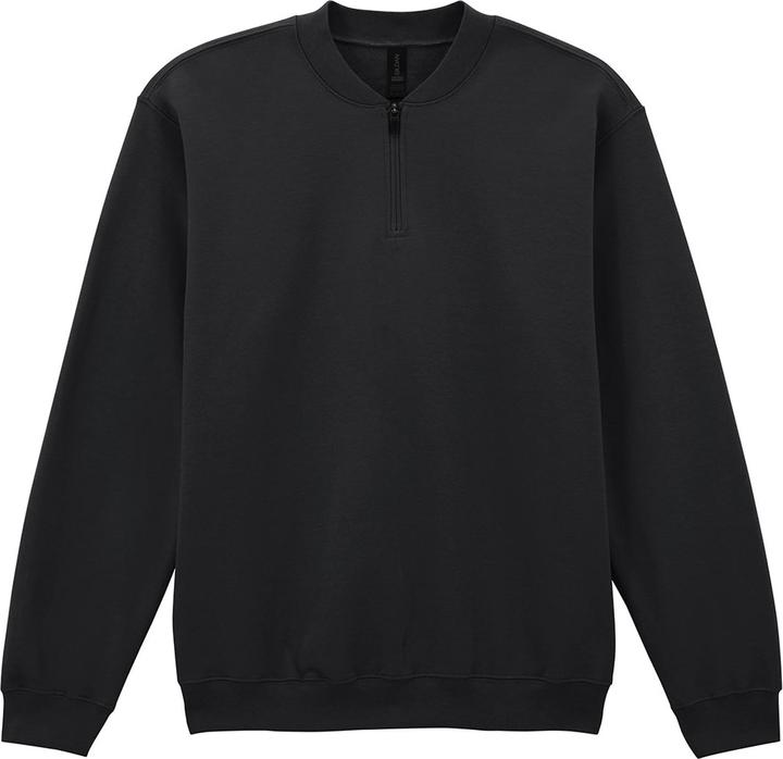 Actual product image Gildan Unisex Adult Softstyle Midweight Quarter Zip Sweatshirt (3XL)