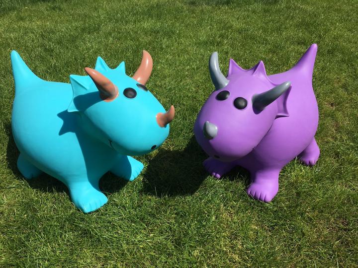 Image du produit Happy Hopperz Triceratops Dino
